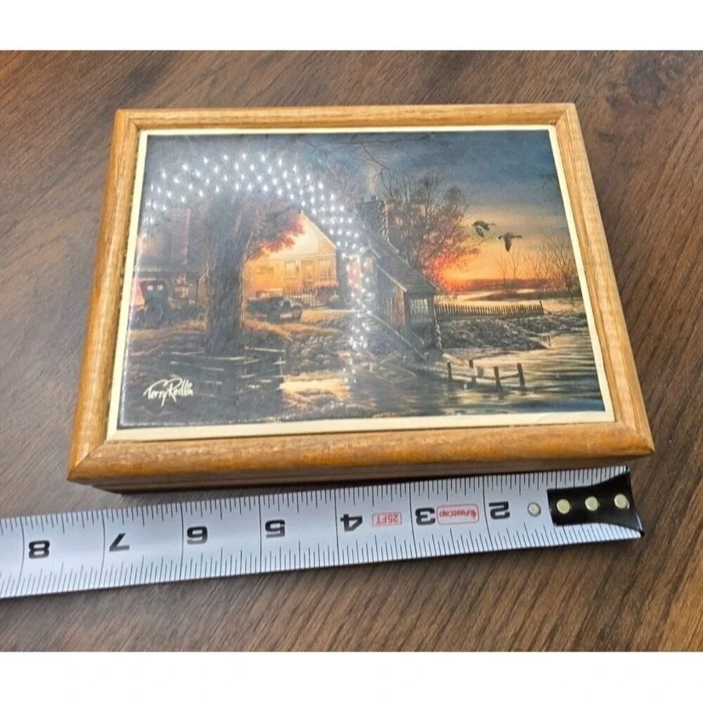 The Hadley Collection Jewelry Box That Special Time Box 4x6 Terry Redlin THAT SP